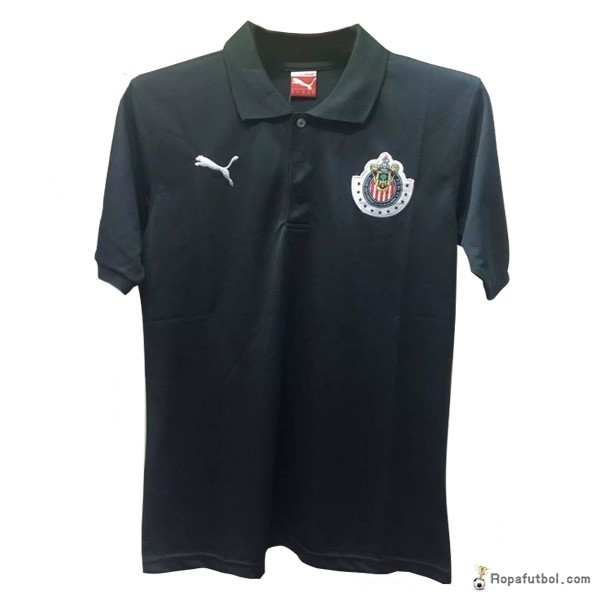 Polo CD Guadalajara 2017/18 Negro